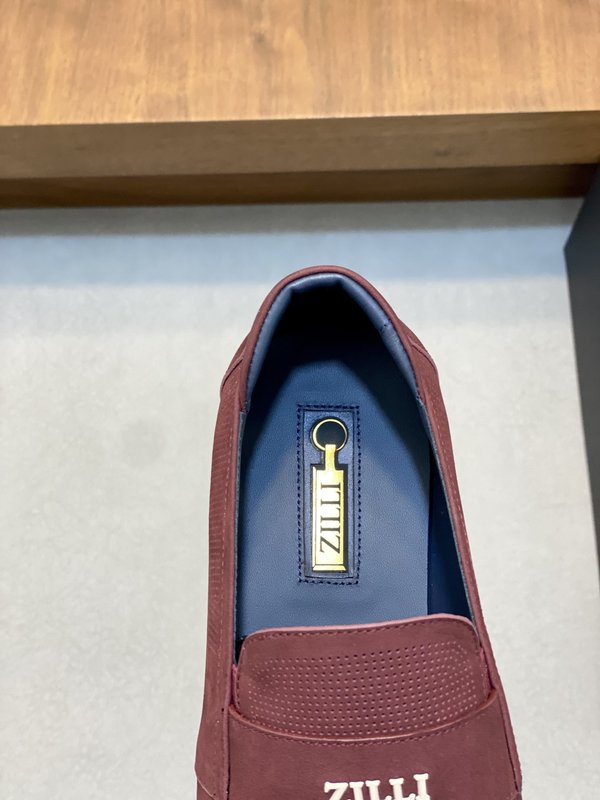 ZILLI P650 프랑스 럭셔리 남성 로퍼 통기성 가 001-175742