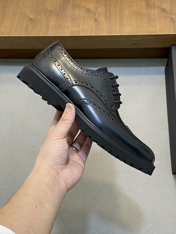 ZILLI P600 남성 부드러운 소가죽 캐주얼 구두 001-175748