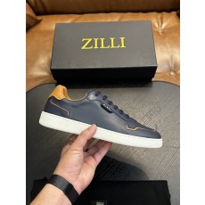 Zilli 이탈리아 남성 수제 송아지 가죽 구두 001-175757