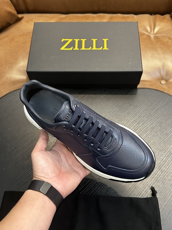 Zilli 이탈리아 남성 수제 소가죽 구두 001-175768
