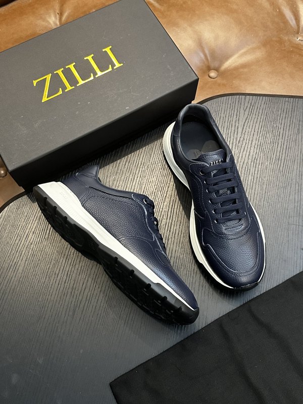 Zilli 이탈리아 남성 수제 소가죽 구두 001-175768