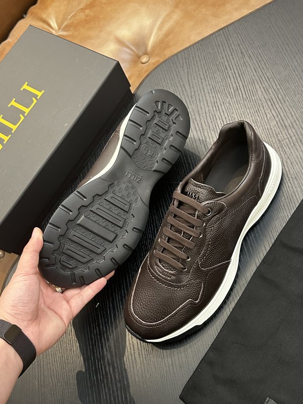 Zilli 이탈리아 남성 수제 송아지 가죽 구두 001-175769