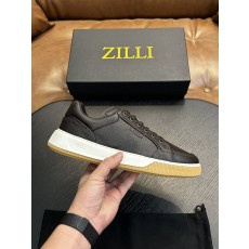 Zilli 이탈리아 남성 수제 송아지 가죽 슈즈 001-175775