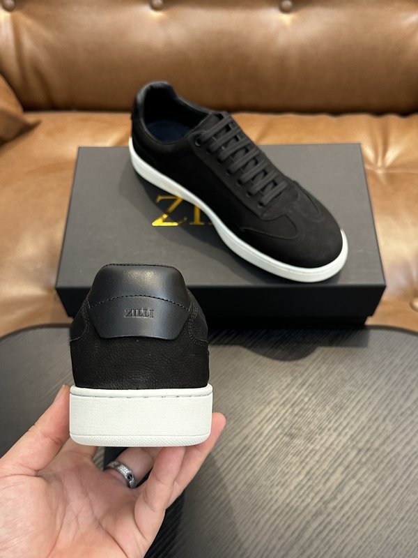 Zilli 이탈리아 남성 수제 송아지 가죽 신발 001-175777