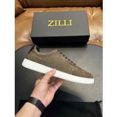 Zilli 이탈리아 남성 수제 송아지 가죽 신발 001-175779