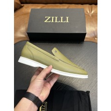 Zilli 이탈리아 남성 수제 송아지 가죽 구두 001-175785