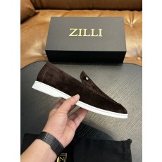 Zilli 이탈리아 남성 수제 송아지 가죽 구두 001-175789