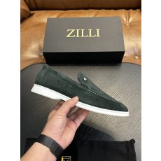 Zilli 이탈리아 남성 수제 송아지 가죽 구두 001-175790