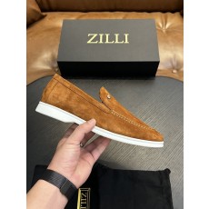 Zilli 이탈리아 남성 수제 송아지 가죽 구두 001-175791
