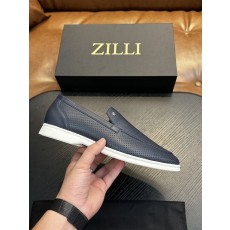 Zilli 이탈리아 남성 수제 송아지 가죽 구두 001-175795