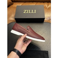 Zilli 이탈리아 남성 수제 송아지 가죽 구두 001-175797