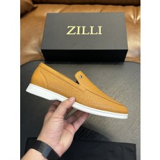 Zilli 이탈리아 남성 수제 송아지 가죽 구두 001-175801