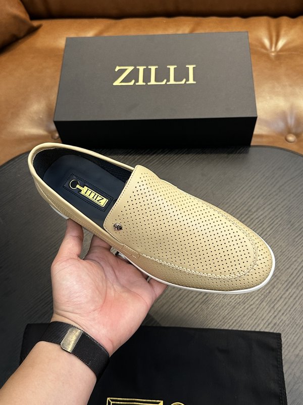 Zilli 이탈리아 남성 수제 가죽 슈즈 001-175802