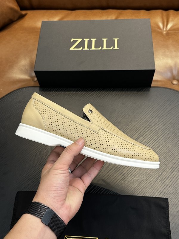 Zilli 이탈리아 남성 수제 가죽 슈즈 001-175802