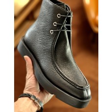 지바시치 가죽 버클 더비 숏 부츠 001-175819