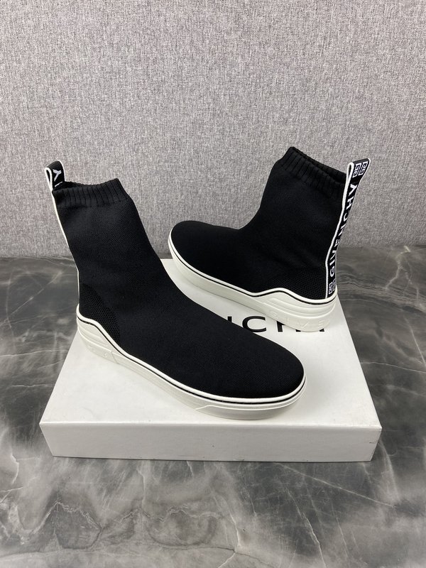 지방시 P520 블랙 하이탑 남성화 001-175924