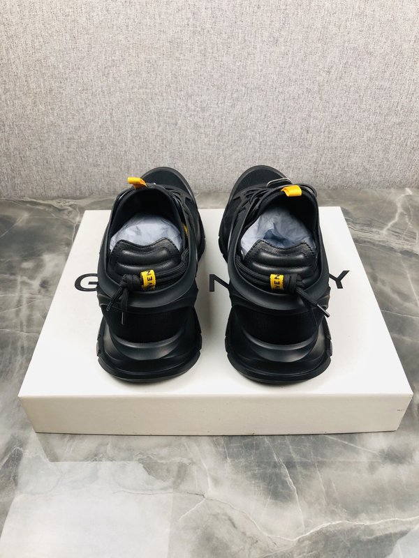 지바시 블랙 로우탑 캐주얼 조깅화 001-175936