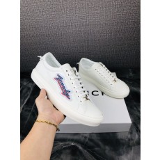 지바시 P600 화이트 레더 스니커즈 001-175949