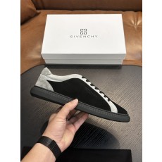 지벙시 남성 로우탑 스니커즈 소가죽 캐주얼슈즈 001-175974