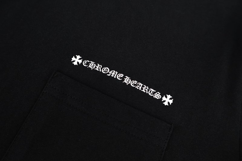 크롬하츠 스타 패턴 긴팔 티셔츠 001-176079