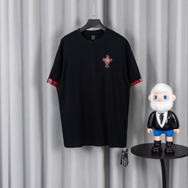 크롬하츠 26SS 순면 루즈핏 반팔 티셔츠 001-176142