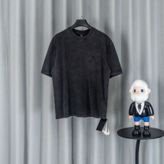 크롬하츠 26SS 봄여름 남녀공용 루즈핏 순면 반팔 티 001-176158