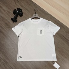 크롬하츠 산스크리트 대십자 면 반팔 티셔츠 001-176206