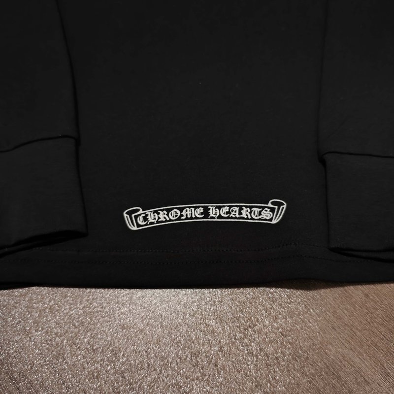 크롬하츠 빈티지 크로스 암문 긴팔 티셔츠 001-176208
