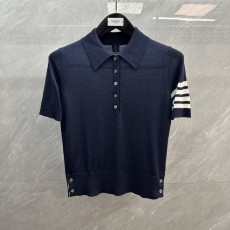 톰브라운 메리노 울 카라 포로 셔츠 001-176216