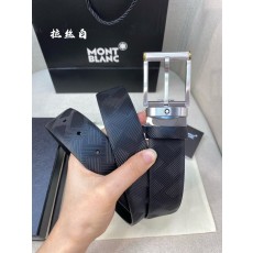 몬블랑 소가죽 압화 비즈니스 캐주얼 벨트 001-176249