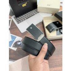 몽블랑 오토매틱 버클 남성 비즈니스 벨트 001-176253