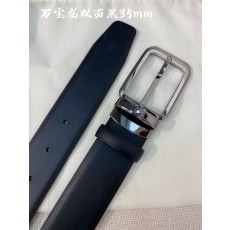몽블랑 소 가죽 비즈니스 캐주얼 벨트 001-176256
