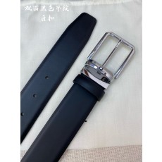 몽블랑 소 가죽 핀 버클 비즈니스 캐주얼 벨트 001-176310