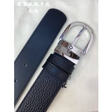 몽블랑 소 가죽 핀 버클 비즈니스 캐주얼 벨트 001-176329