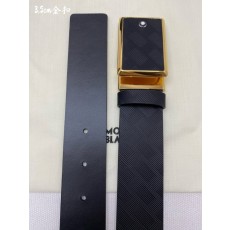 몽블랑 비즈니스 캐주얼 소가죽 벨트 001-176331