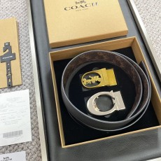 COACH 코치 시그니처 벨트 교체형 버클 3.5cm 001-176361