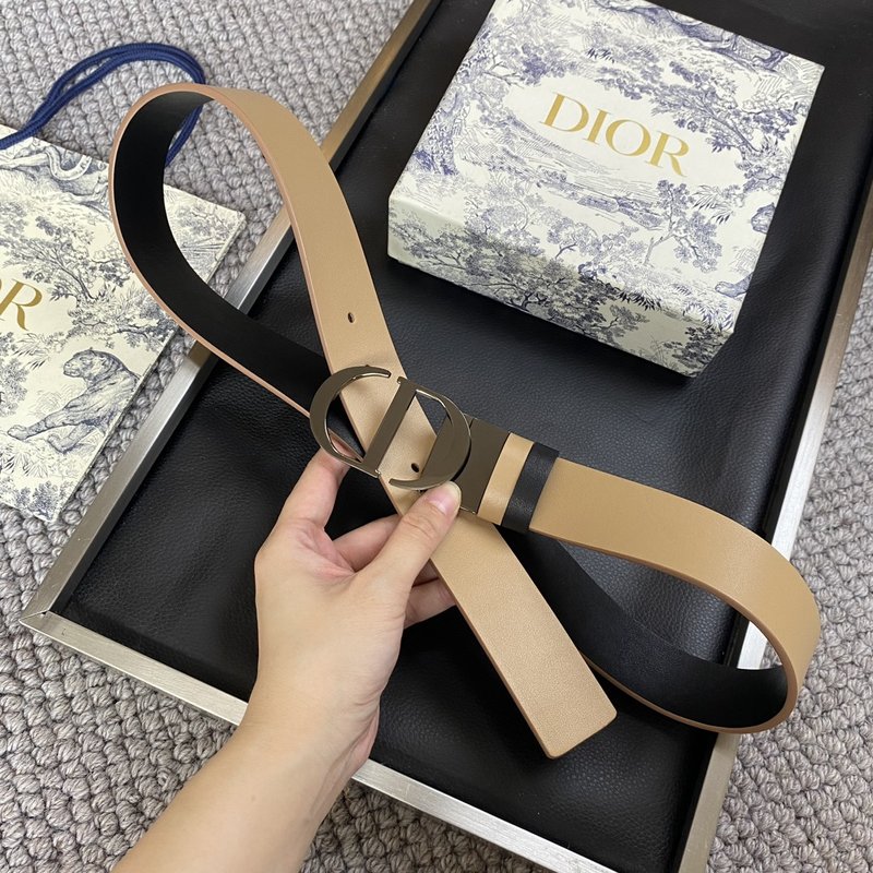 디올 Dior 여성용 가죽 벨트 패션 벨트 001-176389
