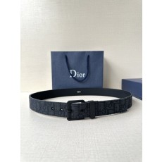 디올 스무스 카프스킨 카나주 벨트 001-176402