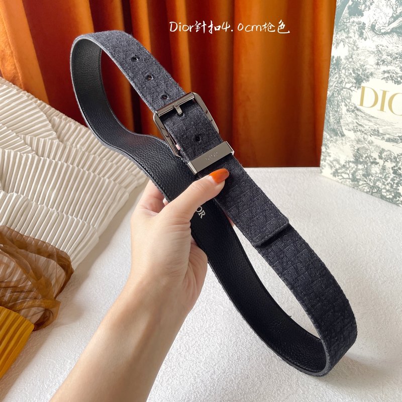 디올 오브리크 프린트 블랙 벨트 001-176411