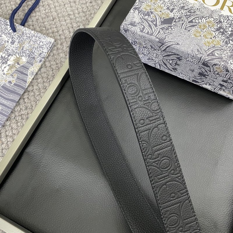 디올 DIOR 클래식 CD 버클 소 가죽 벨트 001-176417