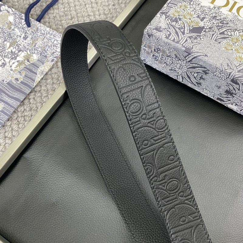 디올 DIOR 클래식 CD 버클 소 가죽 벨트 001-176419