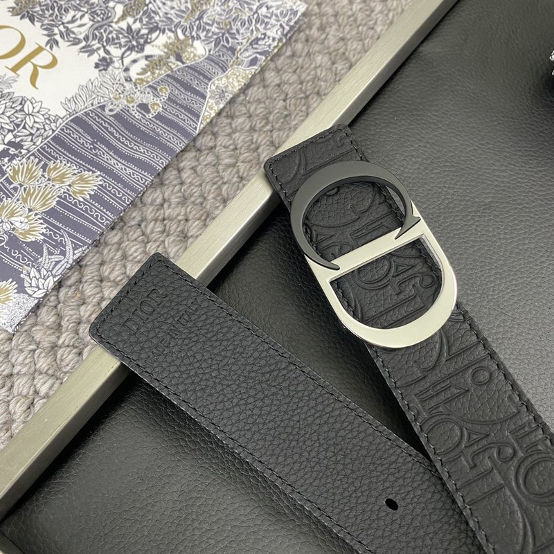 디올 DIOR 클래식 CD 버클 소 가죽 벨트 001-176419