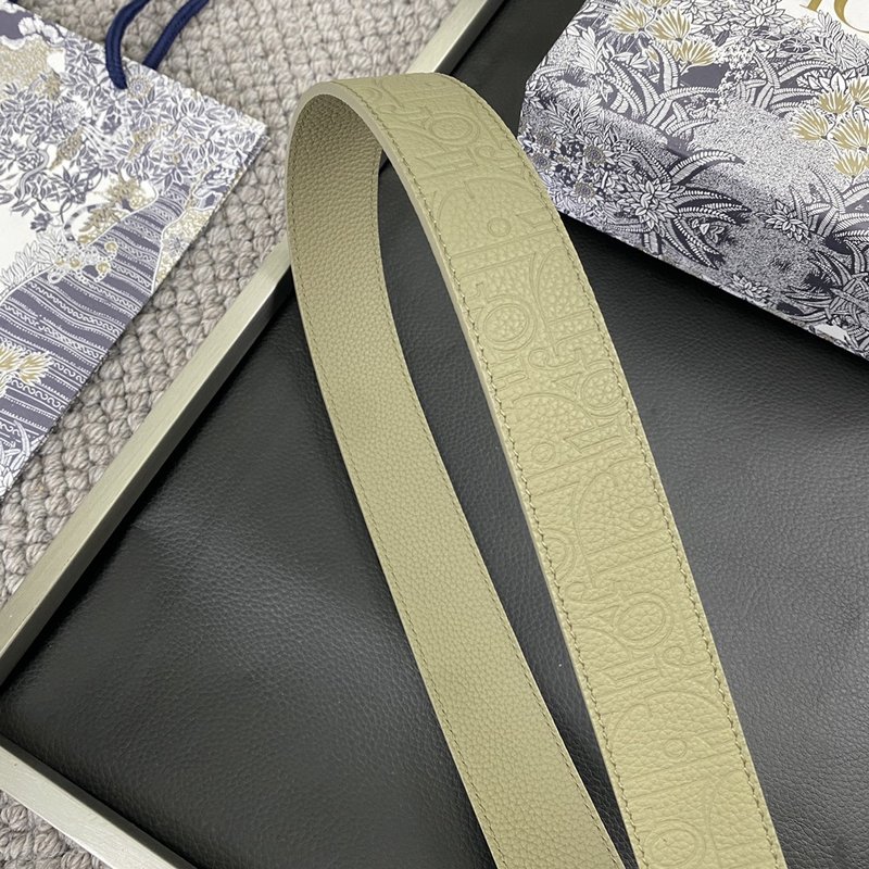 디올 DIOR 클래식 CD 버클 소 가죽 벨트 001-176420