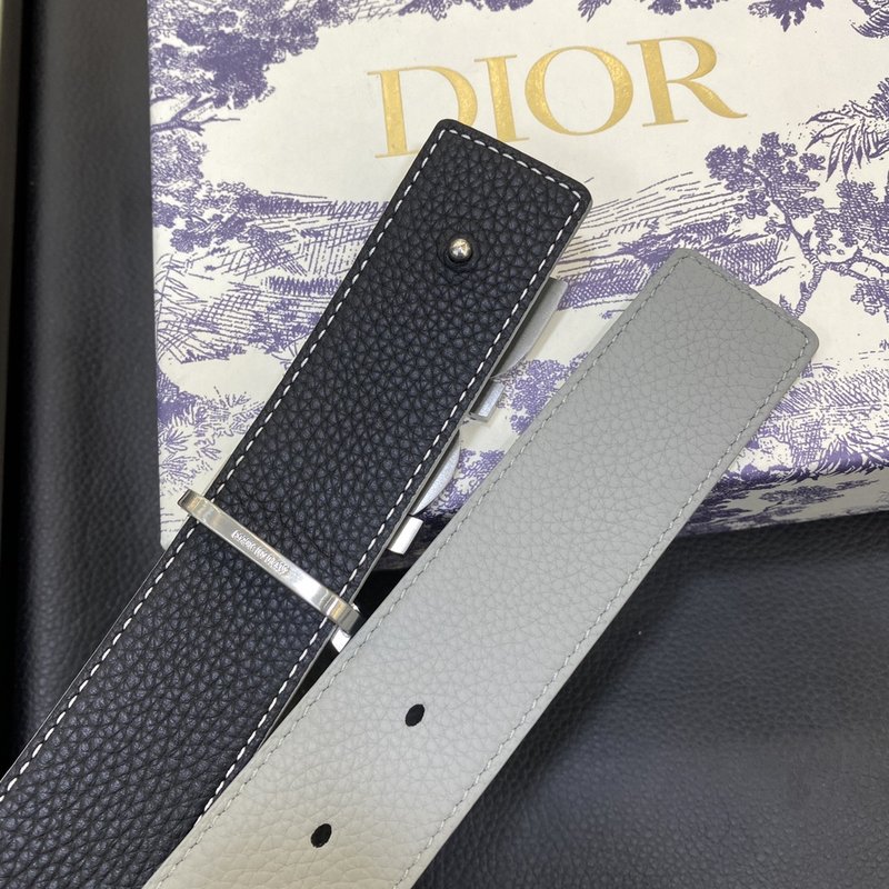 디올 DIOR 클래식 CD 버클 소 가죽 벨트 001-176431