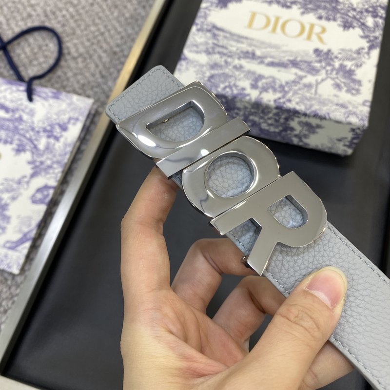 디올 DIOR 클래식 CD 버클 소 가죽 벨트 001-176431