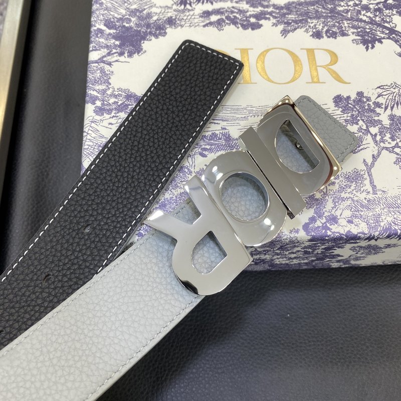 디올 DIOR 클래식 CD 버클 소 가죽 벨트 001-176431