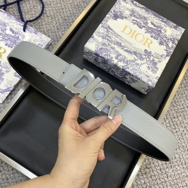 디올 DIOR 클래식 CD 버클 소 가죽 벨트 001-176431