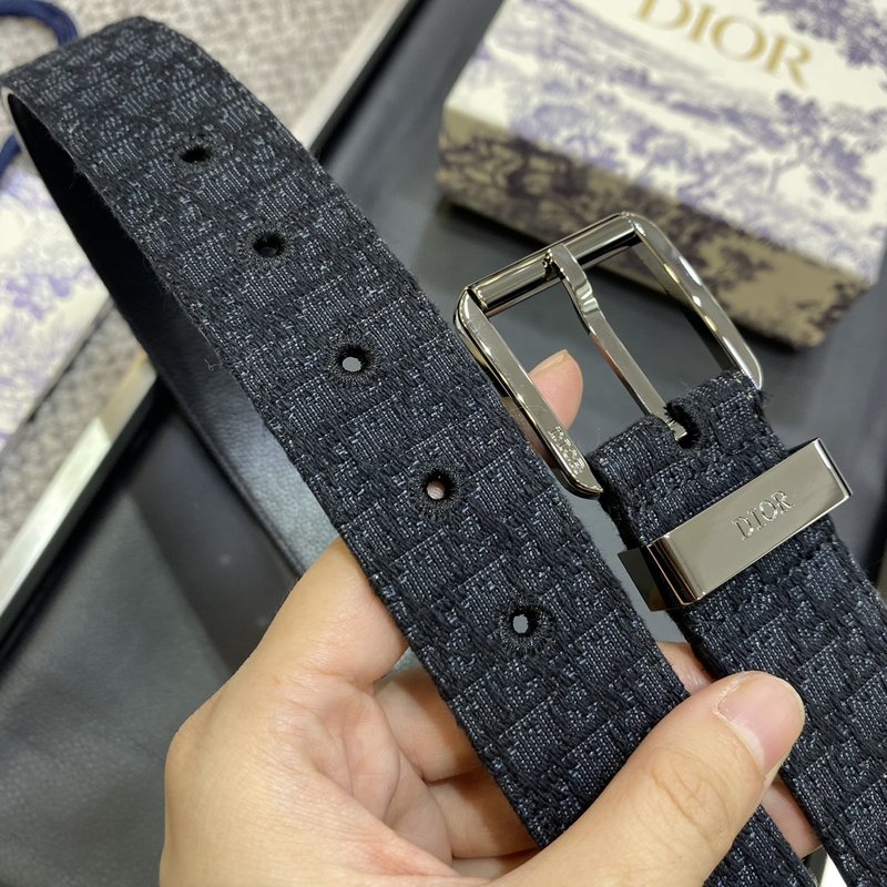 디올 DIOR 클래식 CD 버클 소 가죽 벨트 001-176448