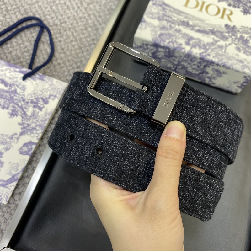 디올 DIOR 클래식 CD 버클 소 가죽 벨트 001-176448