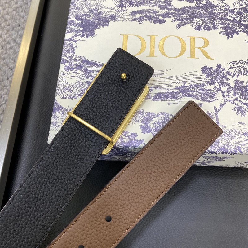 디올 DIOR 클래식 CD 버클 소 가죽 벨트 001-176451